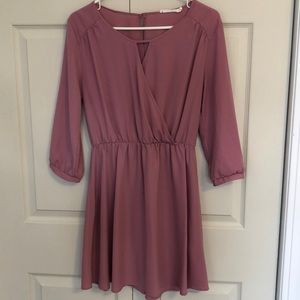 3/4 sleeve dress